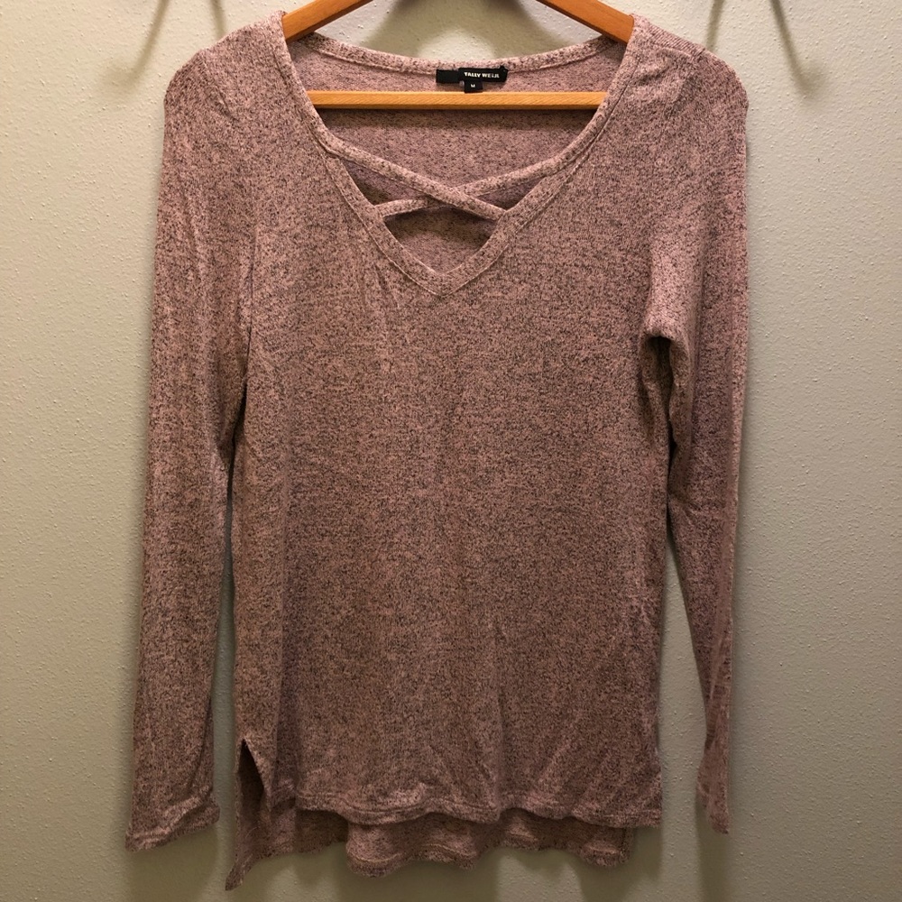 Lavender lightweight sweater